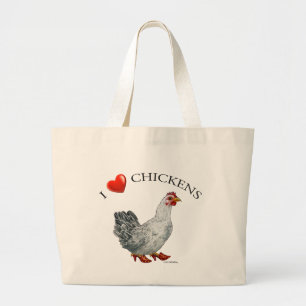 Huhn-Tasche Jumbo Stoffbeutel