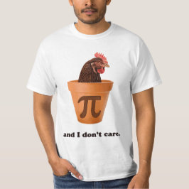 Huhn-Topf-PU (und ich nicht tut Sorgfalt) T-Shirt