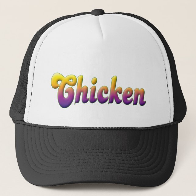 Huhn Truckerkappe (Vorderseite)