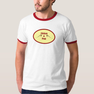 Huhn u. Pool T-Shirt