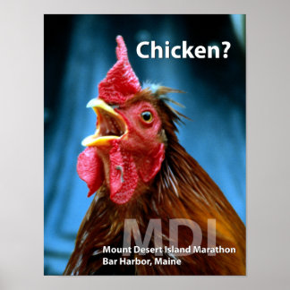 Huhn? - Unbekannt Poster