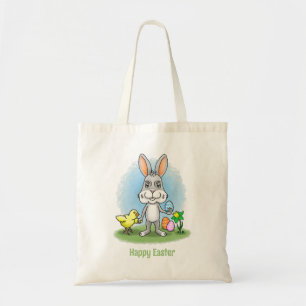 Huhn und der Osterhase Tragetasche