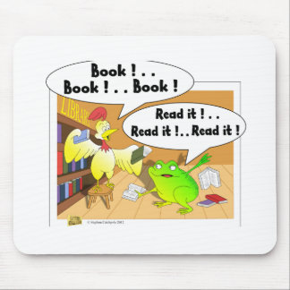 Huhn und Frosch Mousepad