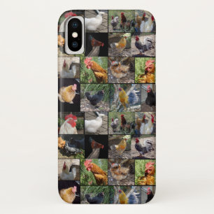 Huhn und Hahn-Fotocollage, Case-Mate iPhone Hülle