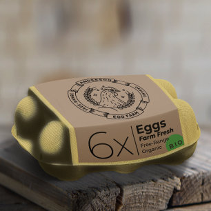 Huhn und Weizen Moderne Eierfarm Kleine Unterneh Permastempel