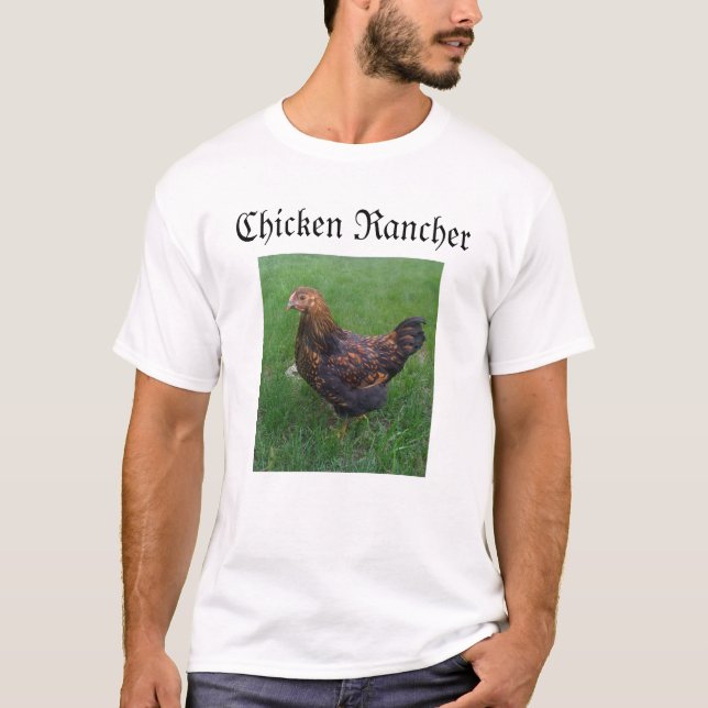 Huhn-Viehzüchter T-Shirt (Vorderseite)