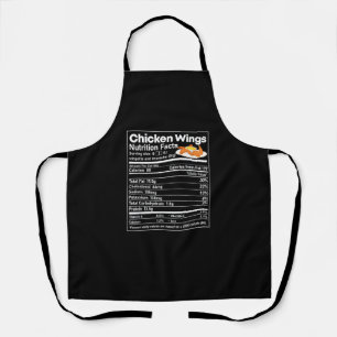 Huhn Wings Nutrition Fact Funny Erntedank Ch Schürze