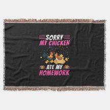 Hühnchen Art My Chicken Ate Meine Hausaufgaben