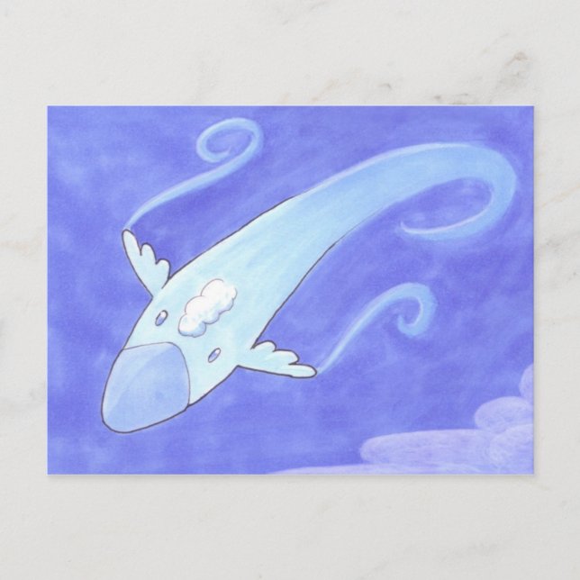 Hühnchen auf der Ansichtskarte Postkarte (Vorderseite)