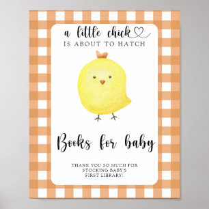 Hühnchen-Baby-Party - Bücher fürs Baby Poster