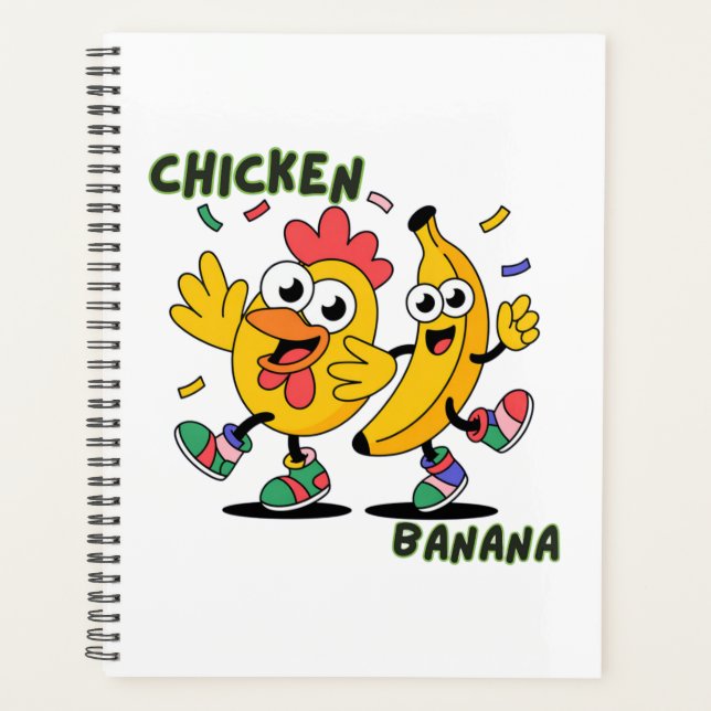 HÜHNCHEN BANANEN TÄNZ PLANER (Vorderseite)