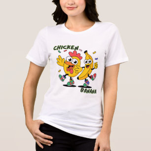 HÜHNCHEN-BANANEN-TANZ Tri-Blend SHIRT