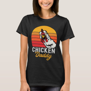 Hühnchen Daddy Vintager Bauer T-Shirt