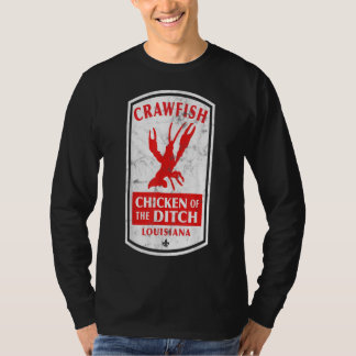 Hühnchen des T - Shirt des Kastanienbodens