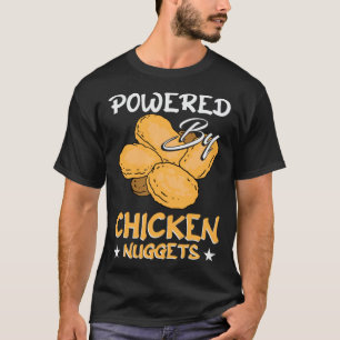 Hühnchen-Foodie-Nugget-Fleisch Sarkastischer-Witz T-Shirt