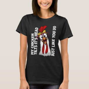 Hühnchen für Männer Hühnergebäck Bauer Henne T-Shirt