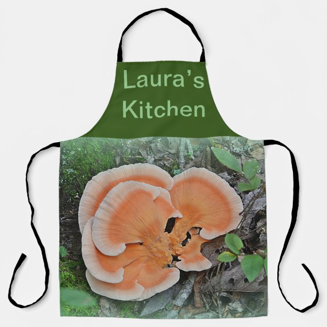 Hühnchen im Wald Pilz Schürze (Vorderseite)