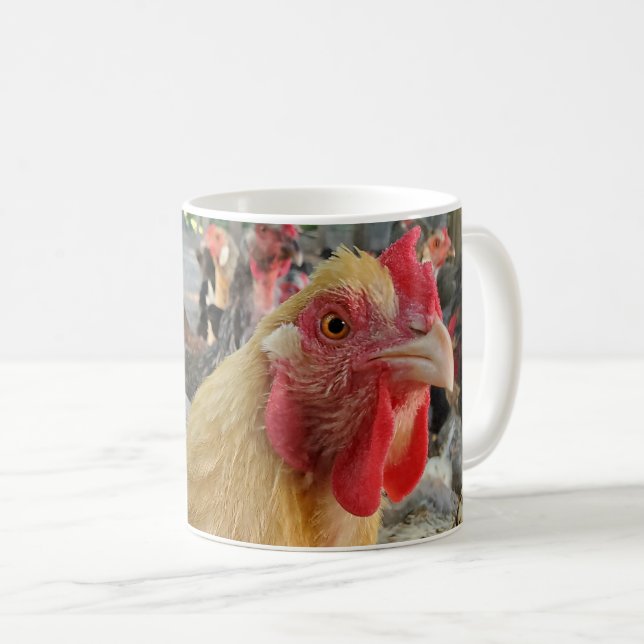 Hühnchen Kaffeetasse (VorderseiteRechts)