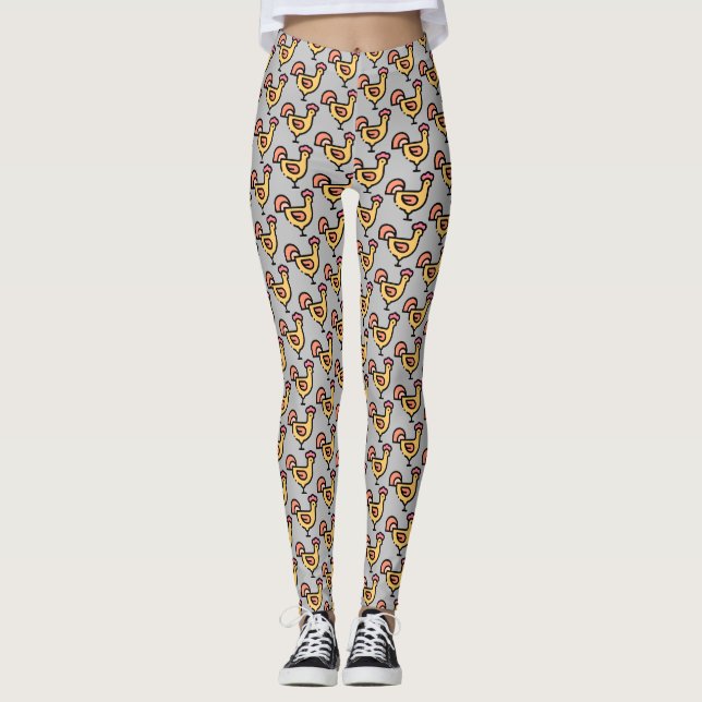 Hühnchen Leggings (Vorderseite)