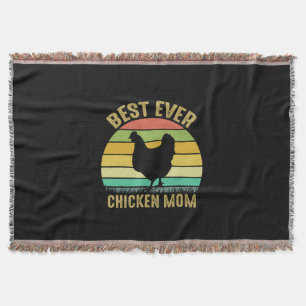 Hühnchen Lover Beste Mama je Hühner Decke
