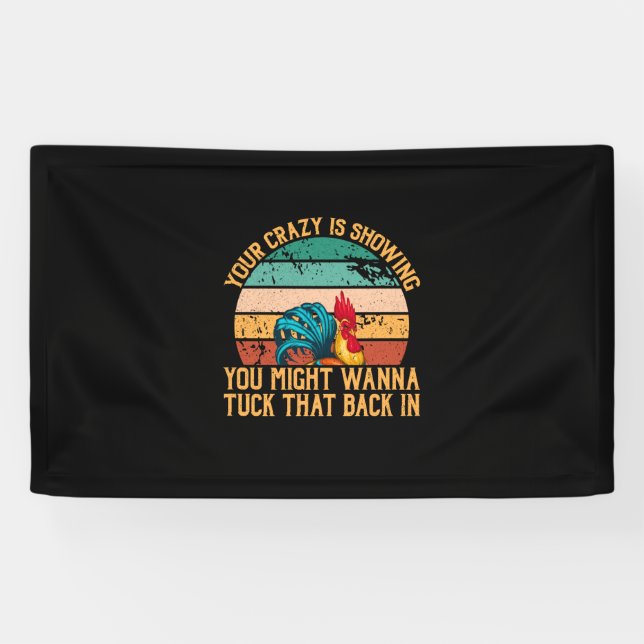 Hühnchen Lover | Du könntest Wanna Tuck Banner (Horizontal)