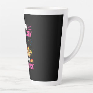 Hühnchen Lover   Mein Hühnchen hat meine Hausaufga Milchtasse