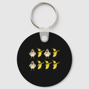 Hühnchen Nana Tanz Dab Lustiger Tanz Meme Kinder M Schlüsselanhänger