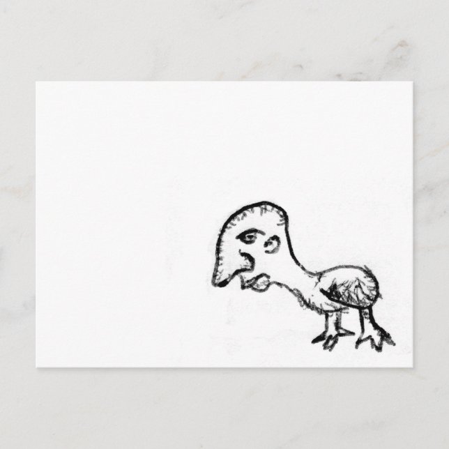 Hühnchen Postkarte (Vorderseite)