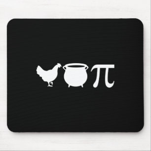 Hühnchen Pot Pi Pi Tag Vintage Retro Mathe Liebhab Mousepad
