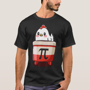 Hühnchen Pot Pi Tag Pie Math Geek Geschenk 3 14 T-Shirt