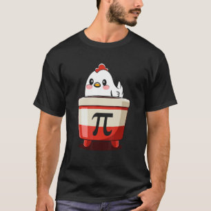 Hühnchen Pot Pi Tag Torte Math Geek T-Shirt
