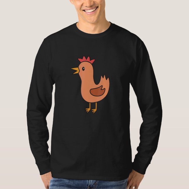 Hühnchen T-Shirt (Vorderseite)