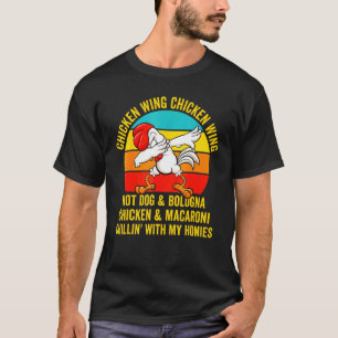 Hühnchenflügel Hühnchenflügel Shirt Jungen Mädchen