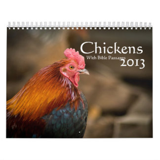 Hühner 2014 (mit Bibel-Durchgängen) Kalender