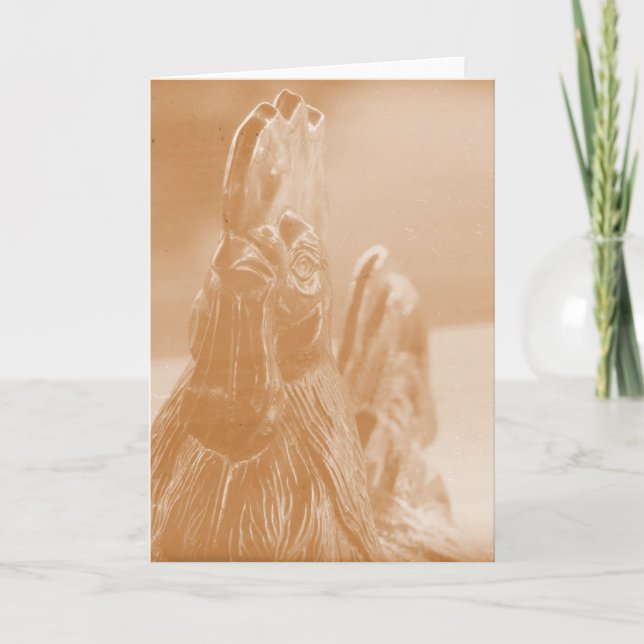 Hühner 2 karte (Vorderseite)