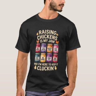 Hühner aufziehen ist mein Ding Lustiges Huhn Geflü T-Shirt