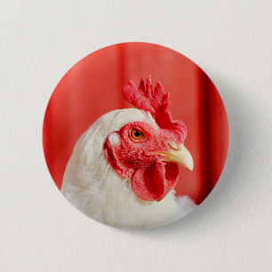 Hühner Button