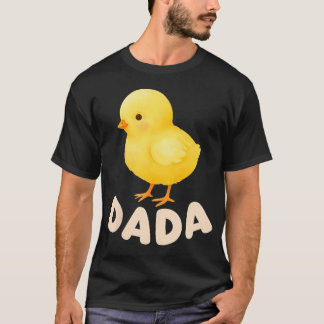 Hühner-Dada-Erster-Geburtstag Hühner-Vater-Geburts T-Shirt