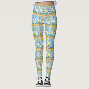 HÜHNER DER SEE, HAHN- & HENNE-LUSTIGE LEGGINGS