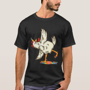Hühner-Einhorn-Yoga-Pose-Henne T-Shirt