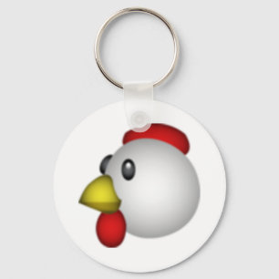 Hühner - Emoji Schlüsselanhänger