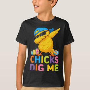 Hühner finden lustig für Kinder Jungen Kleinkind M T-Shirt