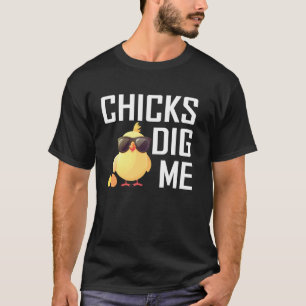 Hühner finden mich lustig Ostereier suchen T-Shirt