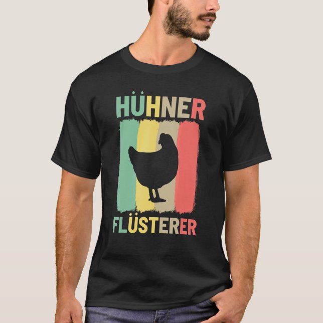 Hühner flüstern T-Shirt (Vorderseite)