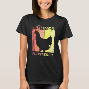 Hühner flüstern Vintage-Bauernhuhn T-Shirt