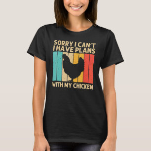 Hühner für Männer Bauer Hühnerzucht T-Shirt