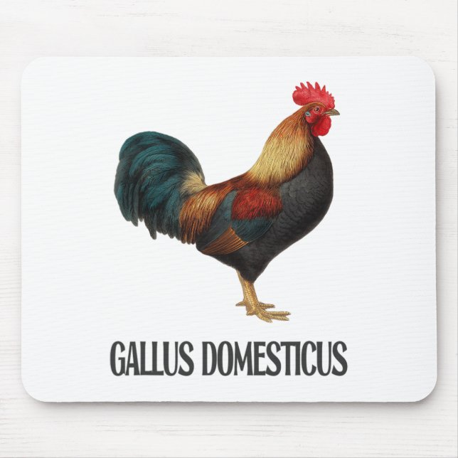 Hühner Geflügel Design _5  Mousepad (Vorne)