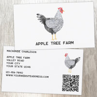 Hühner-Geflügel-Eierfarm QR-Code