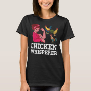 Hühner Geist Tierroster Bauer Reben T-Shirt
