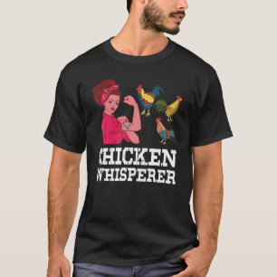 Hühner Geist Tierroster Bauer Reben T-Shirt